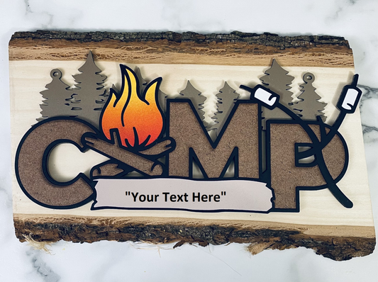 Custom Camp Sign