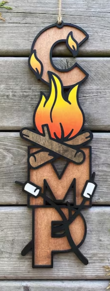 Custom Camp Sign